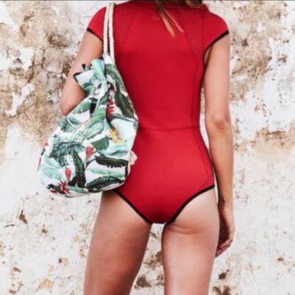 Duskii NEW 1mm Neoprene Surfsuit Swimsuit Ciara Blue M $285 - Picture 3 of 12